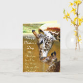 Carte Joyeuse Fête des Mères (Fleur jaune)