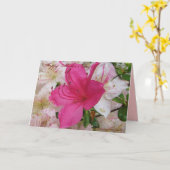 Carte Joyeuse Fête des Mères (Fleur jaune)