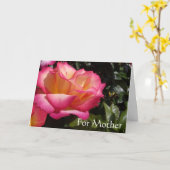 Carte Joyeuse fête des Mères ! (Fleur jaune)