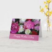 Carte Joyeuse Fête des mères (Fleur jaune)