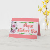 Carte Joyeuse Fête des Mères (Fleur jaune)