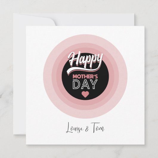 Carte Joyeuse fête des mères (Devant)
