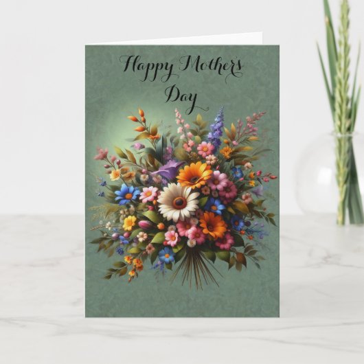 Carte Joyeuse fête des Mères 2 (Devant)