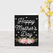 Carte Joyeuse fête des mères 2025 Maman Grand-mère Daisy (Fleur jaune)