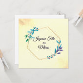 Carte Joyeuse Fête des Mères | Bonne Fête des Mères (Devant/Arrière en situation)