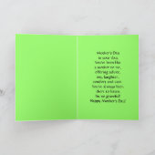 Carte Joyeuse fête des mères comme une mère pour moi Lil (Intérieur)