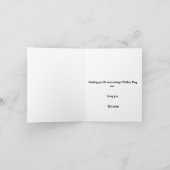 Carte Joyeuse fête des mères de la part de votre fils (Intérieur)