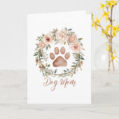 Carte Joyeuse Fête des Mères De La Peinture Aquarelle Fl (Fleur jaune)