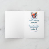 Carte Joyeuse fête des mères Femme mignonne Birds (Intérieur)