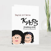 Carte Joyeuse Fête des mères (Fille) (Dos)