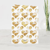 Carte Joyeuse Fête des Mères Fleur d'Or (Dos)