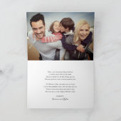 Carte Joyeuse Fête des Mères Gras Brush Script Photo mod (Intérieur)