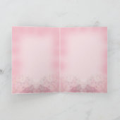 Carte Joyeuse fête des mères Hydrangées roses foncées (Intérieur)