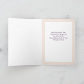 Carte Joyeuse Fête des Mères Jolis Fleurs (Intérieur)