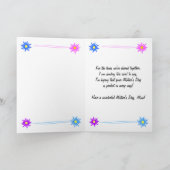 Carte Joyeuse Fête des mères Maman Panier de marguerites (Intérieur)