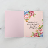 Carte Joyeuse fête des Mères Mamie ! (Intérieur)