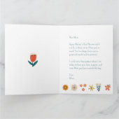 Carte Joyeuse Fête des Mères Moderne Meilleure Maman Flo (Intérieur)