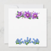 Carte Joyeuse fête des Mères nous aimons chier chez vous (Dos)