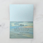 Carte Joyeuse fête des mères Ocean Sunset 0735 (Intérieur)