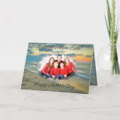 Carte Joyeuse fête des mères Ocean Sunset 0735 (Devant)