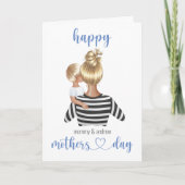 Carte Joyeuse Fête des mères personnalisée de l'enfant (Devant)