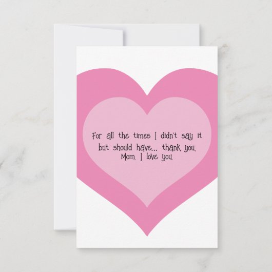 Carte Joyeuse fête des mères Photo (Dos)