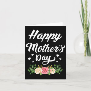 Carte Joyeuse fête des mères pour les femmes maman grand