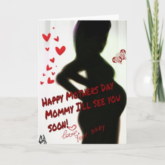 Carte Joyeuse fête des mères Pour que la mère soit (Devant)