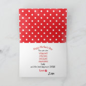 Carte Joyeuse fête des Mères Sale Gosse de Chien Labrado (Intérieur)