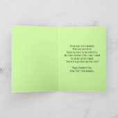 Carte Joyeuse Fête des Mères Singe Mère et Humour de l'e (Intérieur)