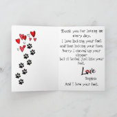 Carte Joyeuse Fête des Mères - Ton Pointer à poil (Intérieur)