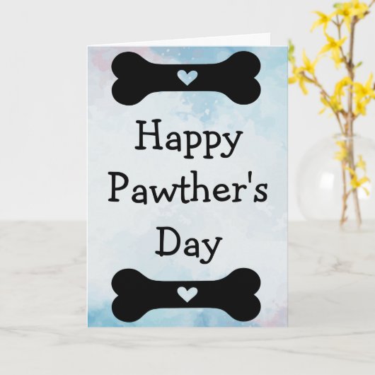 Carte Joyeuse Fête des Papas  (Fleur jaune)