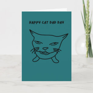 Carte Joyeuse Fête des Papas Chats