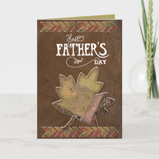 Carte Joyeuse Fête des Pères (Devant)