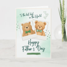 Joyeuse fête des Pères au meilleur papa du monde