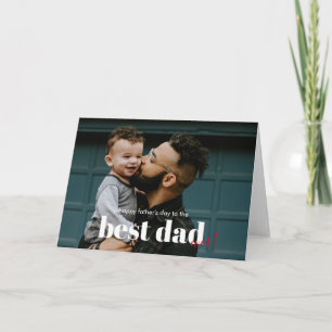 Carte Joyeuse fête des pères au meilleur papa du monde