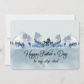 Carte Joyeuse Fête des Pères, beau-père (Devant)