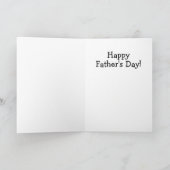 Carte Joyeuse fête des Pères Corgi lisant à son chiot (Intérieur)