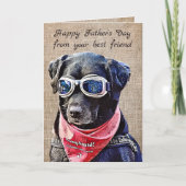 Carte Joyeuse Fête des Pères de la part de Cool Dude Bla (Devant)