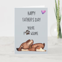 Joyeuse Fête des Pères de la part de Toutou Tu es 