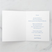 Carte Joyeuse Fête des Pères Élégant Photo personnalisée (Intérieur)