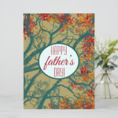 Carte Joyeuse fête des Pères ! La valeur inestimable des (Debout devant)