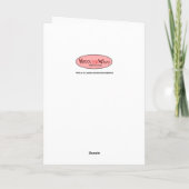Carte Joyeuse fête des pères, Mère (Dos)