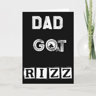 Carte Joyeuse Fête des Pères Papa a eu des blagues de ch