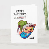 Carte Joyeuse Fête des Pères Petaradeur Drôle Blague de  (Devant)