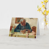 Carte Joyeuse fête des Pères - Trouver le bon équilibre (Fleur jaune)