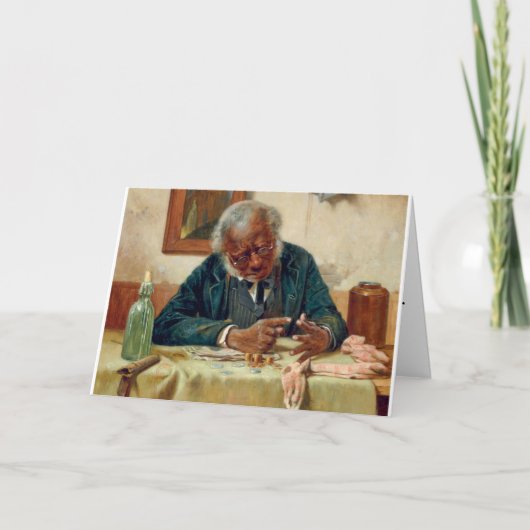 Carte Joyeuse fête des Pères - Trouver le bon équilibre (Devant)