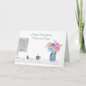 Carte Joyeuse Fête des Professionnels Administratifs Aqu (Devant)