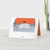 Carte Joyeuse fête d'Halloween "Friandise ou Farce" (Dos)