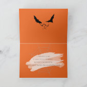 Carte Joyeuse fête d'Halloween "Friandise ou Farce" (Intérieur)